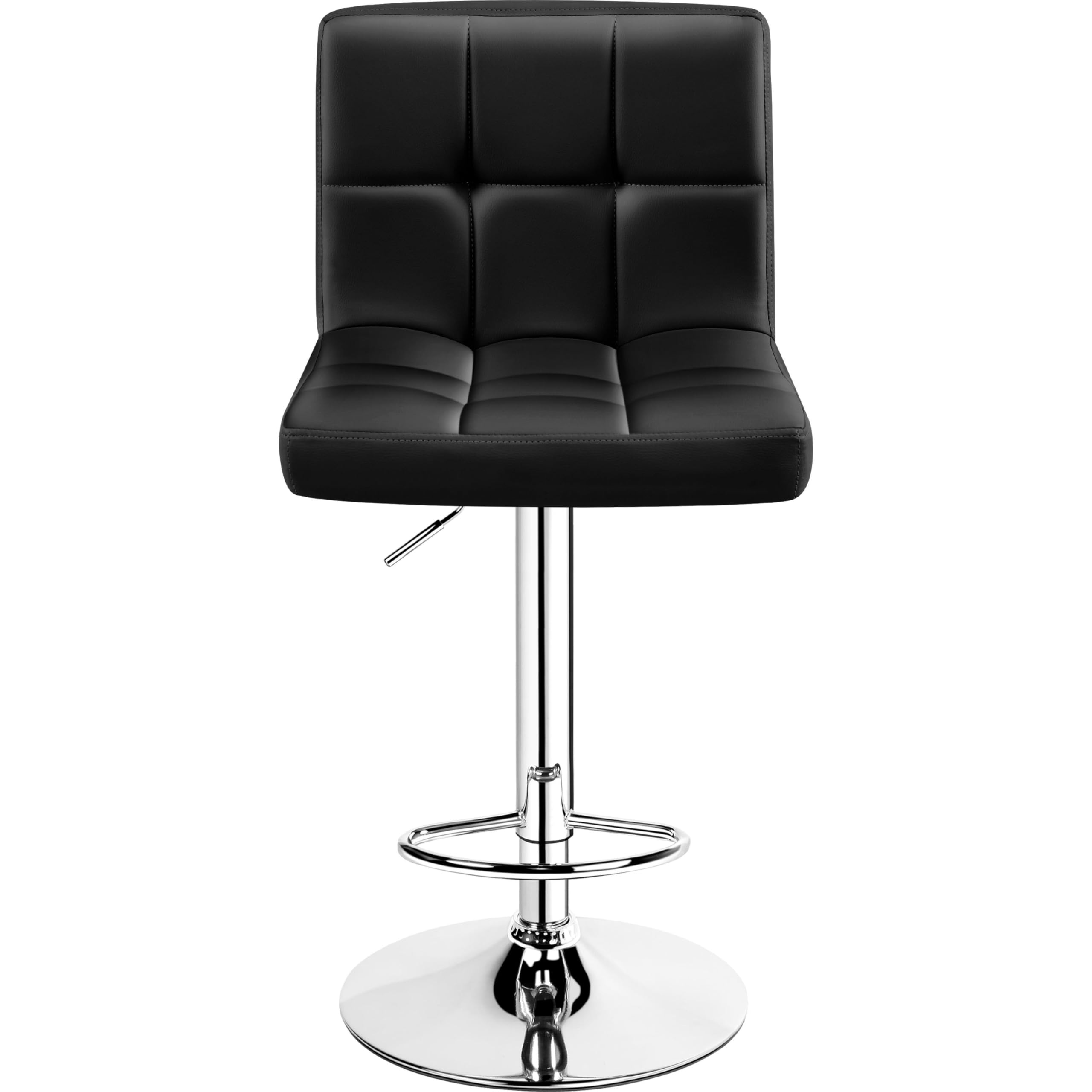 Home Bar And Counter - Moderne verstelbare barkrukken, PU-lederen draaibare barstoelen,