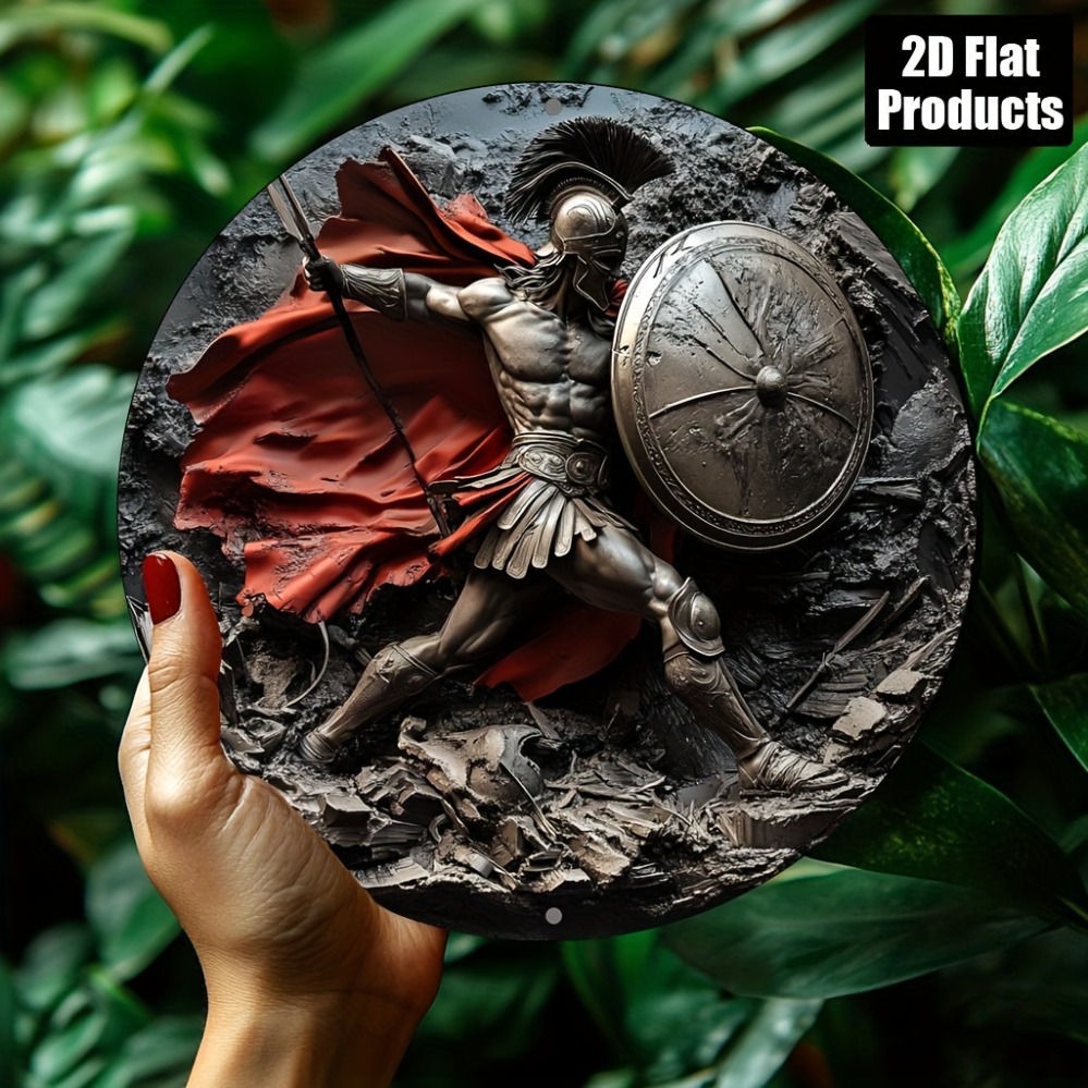 Home Bar Accessories - Spartan Warrior Round, een klassiek kerst-