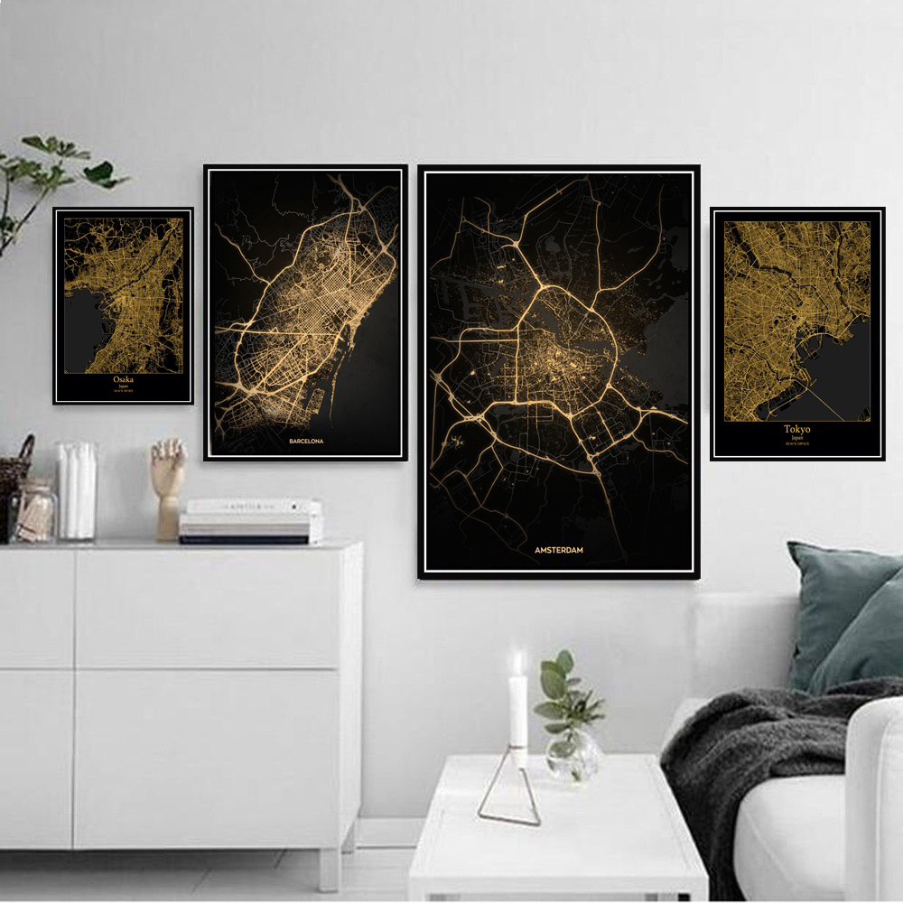 Home Barcelona - Poster Prints Amsterdam Tokyo Barcelona Moderne