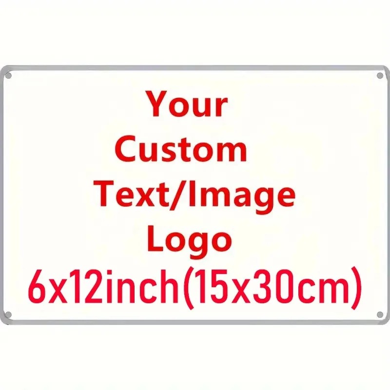 Home Bar Cafe - [2D Plat] 6×12 inch 15×30cm Gepersonaliseerde