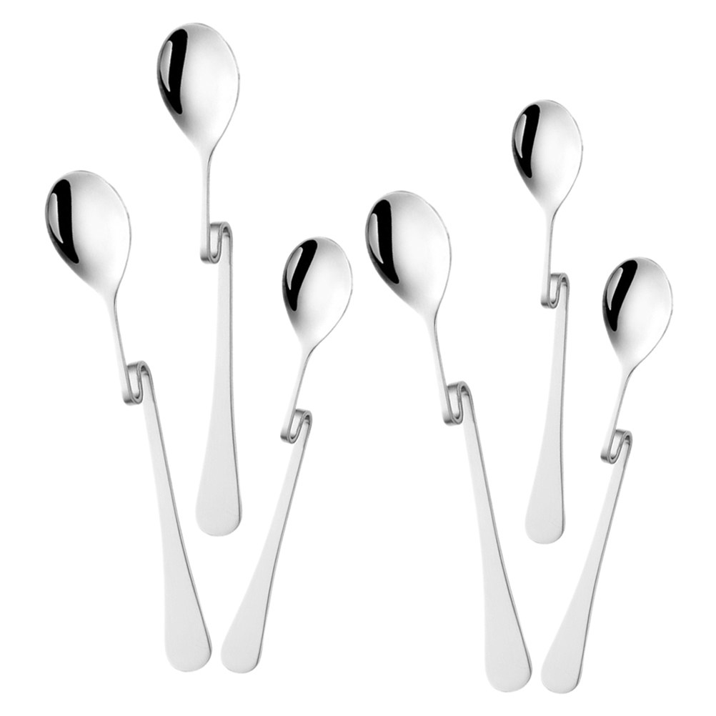 6 stuks roestvrijstalen S-vorm - Bar Spoon Twisted recensie en prijs