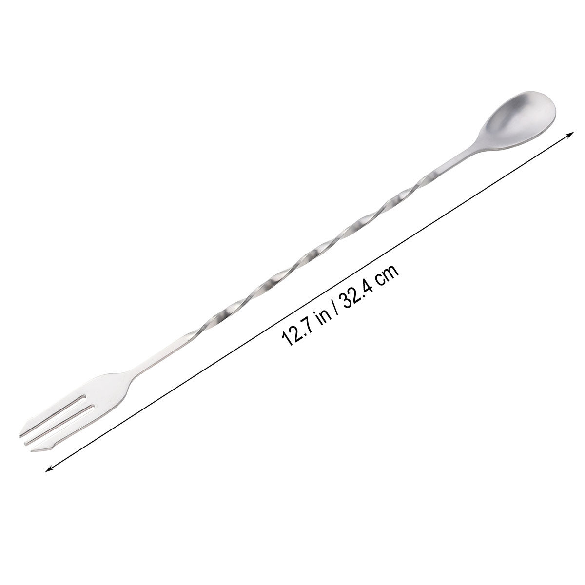 Gedraaide lepel-mengvork 304 r - Bar Spoon Twisted recensie en prijs