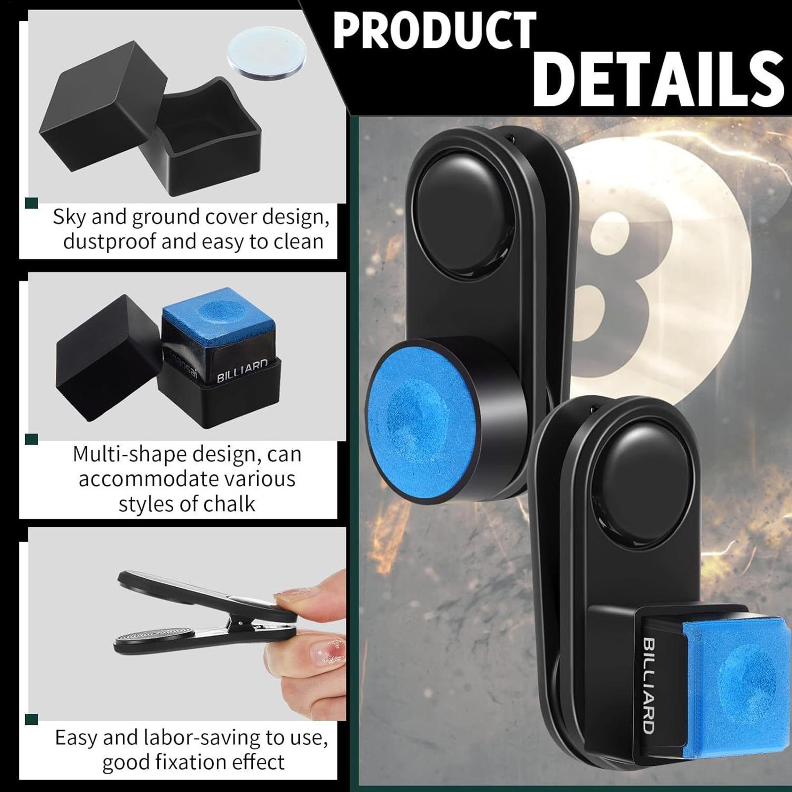 Magnetische biljartkrijthouder - Home Bar Setup recensie en prijs