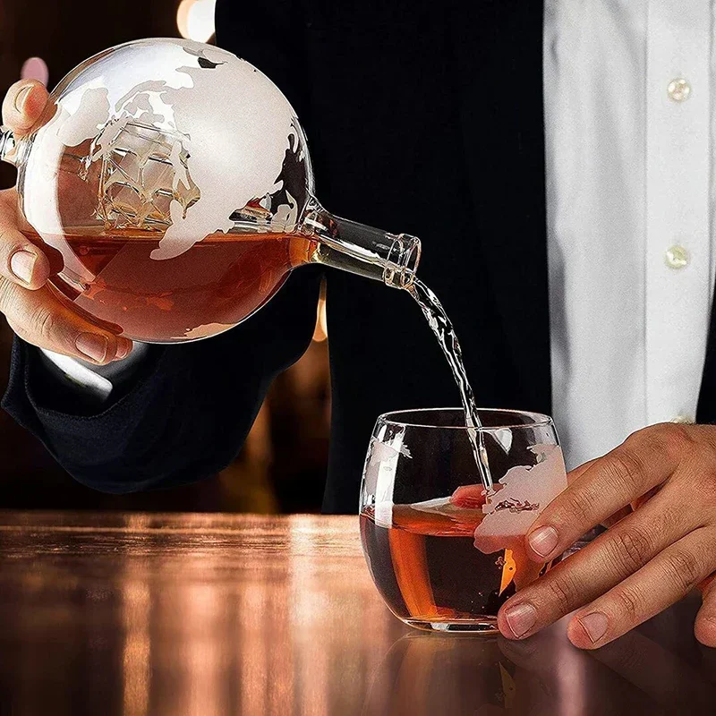850ml Whisky Globe Decanter Se - Decanter Globe Set recensie en prijs