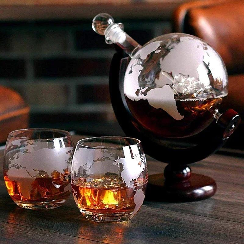 850ml Whisky Globe Decanter Se - Decanter Globe Set recensie en prijs