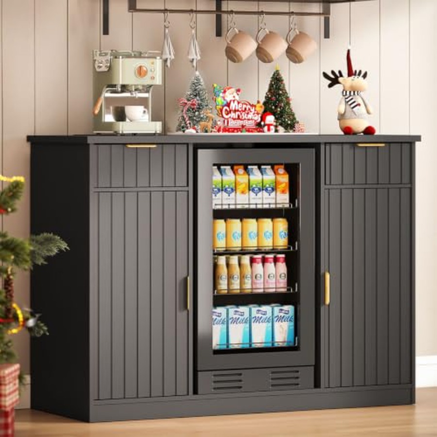 53 Koffiebar Kast met Mini-Koe - Home Bar And Fridge recensie en prijs