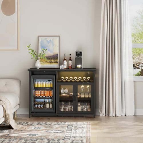 Wijnbar-kast met ruimte voor e - Home Bar Setup recensie en prijs