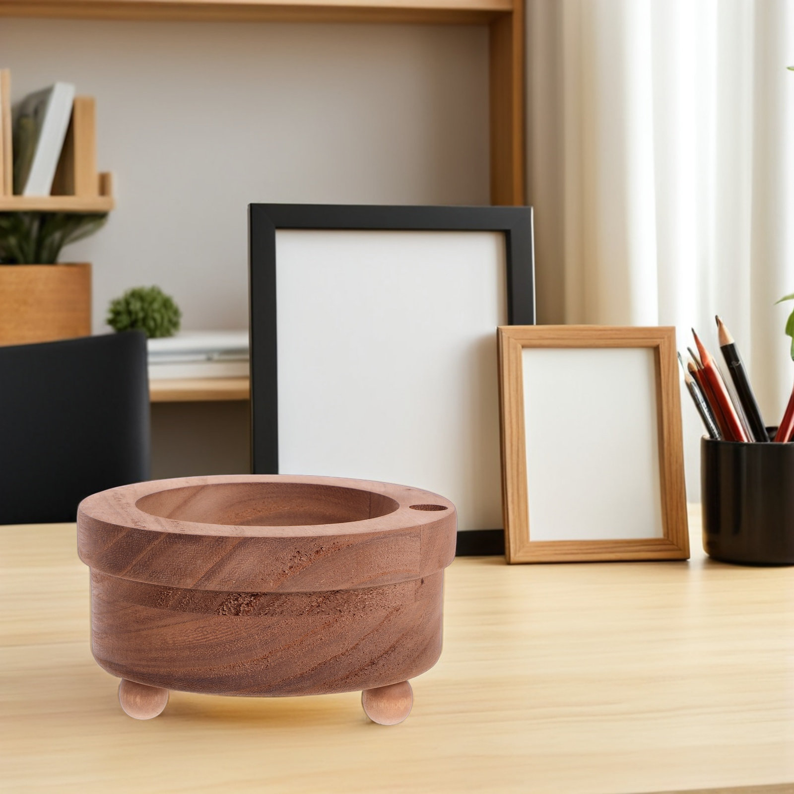 Houten bekerhouder voor aanrec - Home Bar Stand recensie en prijs
