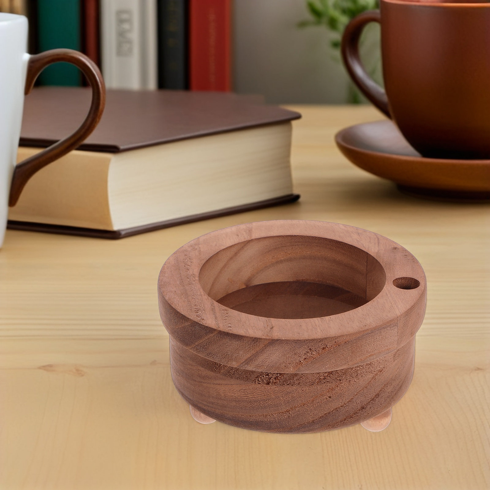 Houten bekerhouder voor aanrec - Home Bar Stand recensie en prijs
