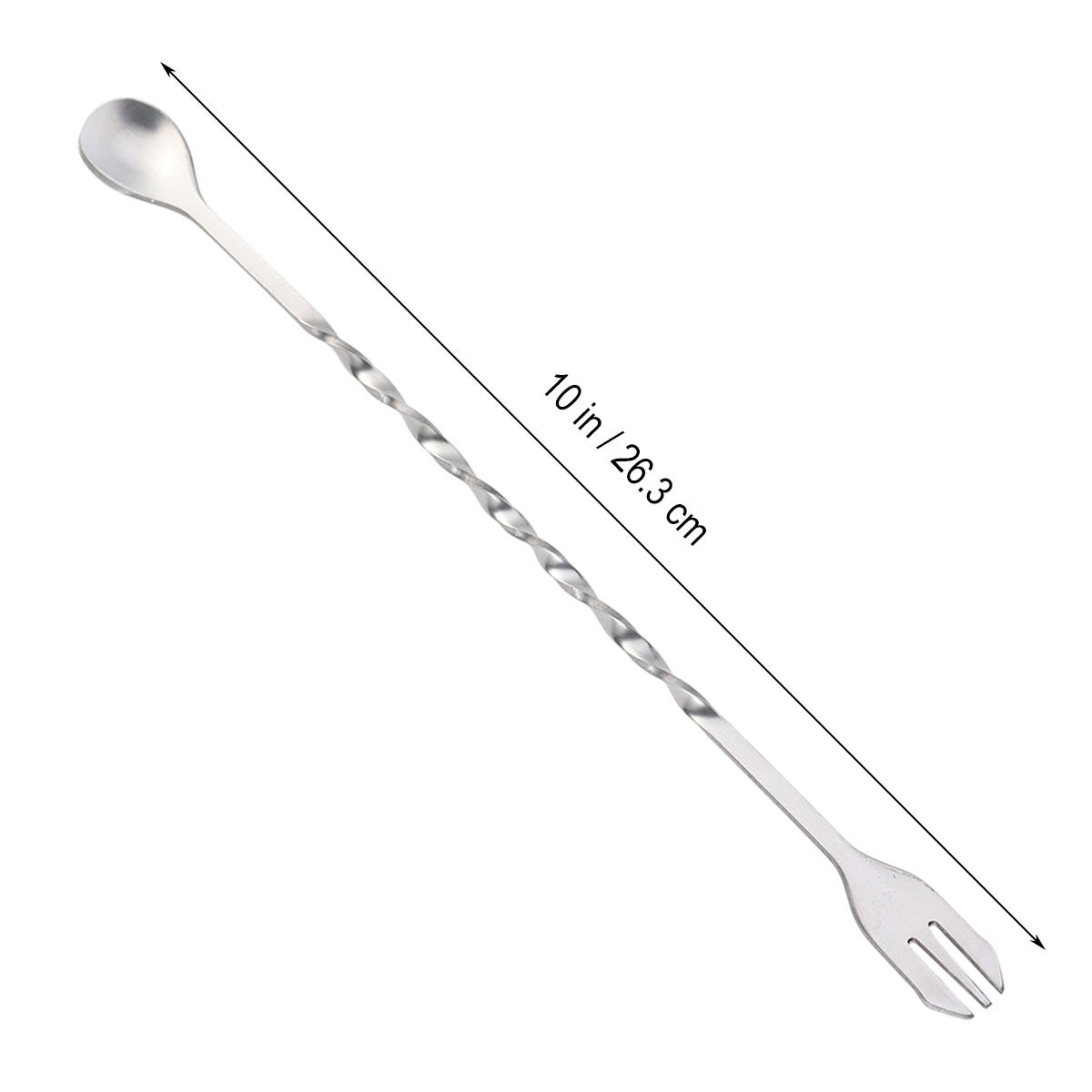 Roestvrijstalen, gedraaide lep - Bar Spoon Twisted recensie en prijs