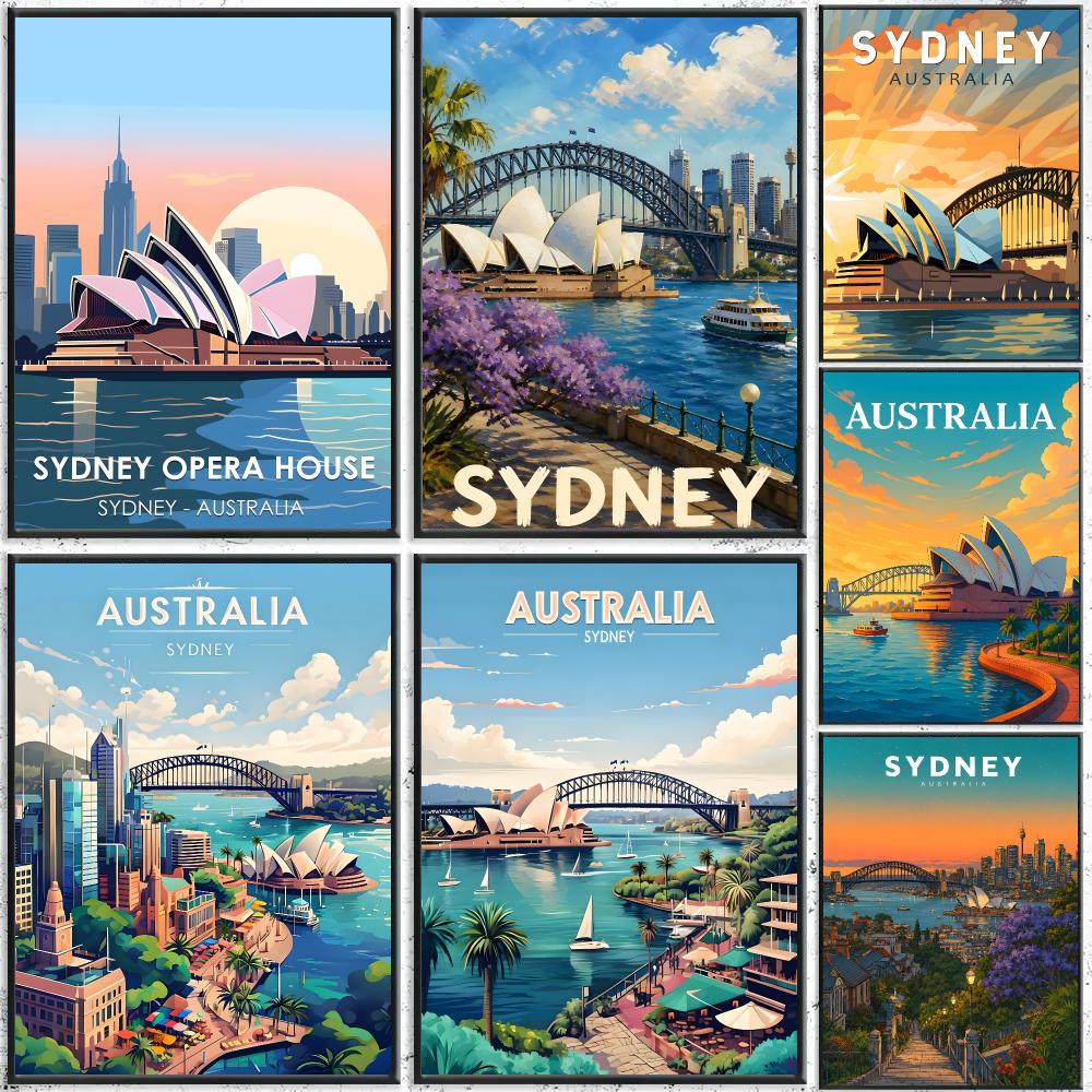 Art Sydney Travel Art Poster Z - Home Bar Sydney recensie en prijs