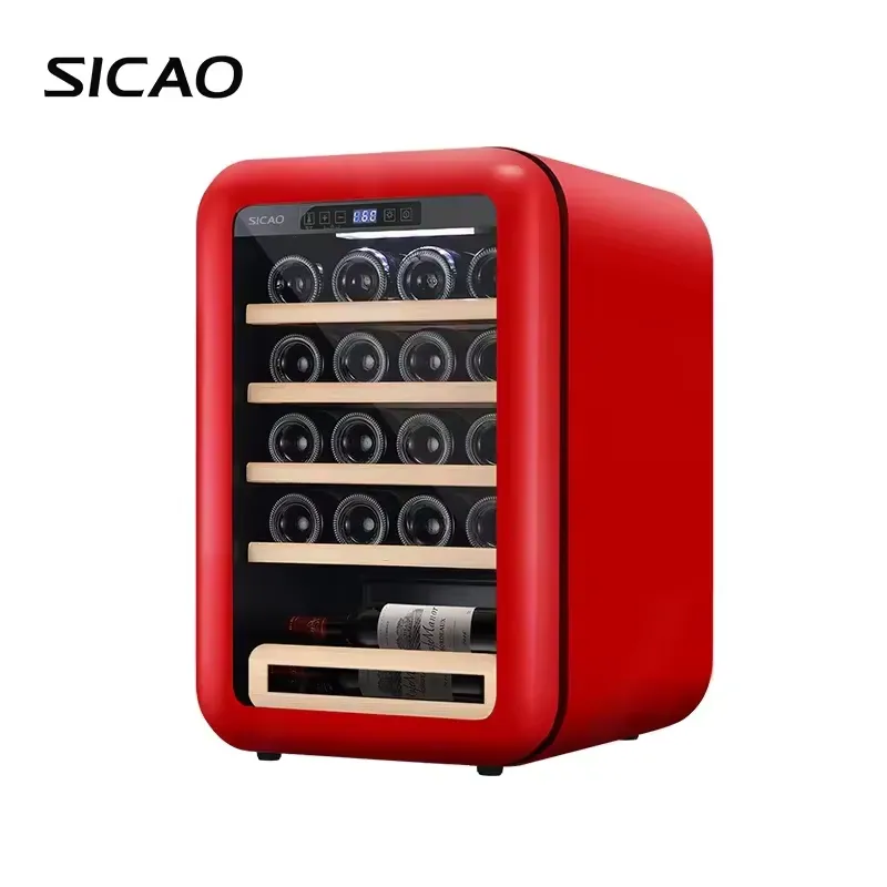 Kleine, retro elektrische wijn - Home Bar And Fridge recensie en prijs