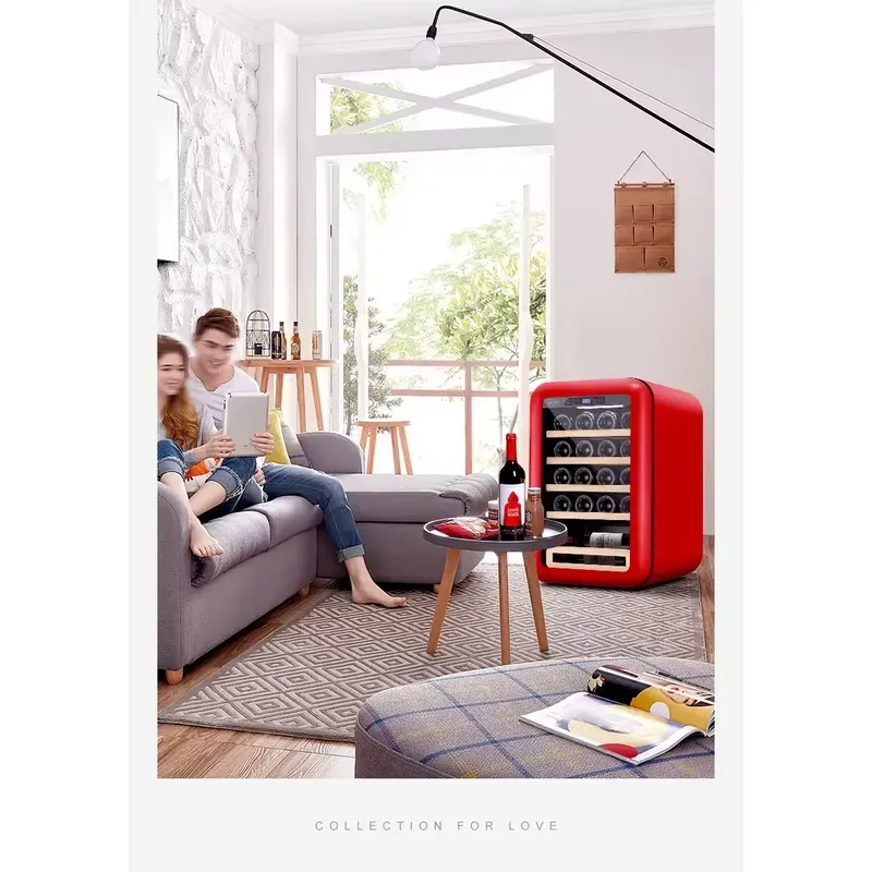 Kleine, retro elektrische wijn - Home Bar And Fridge recensie en prijs