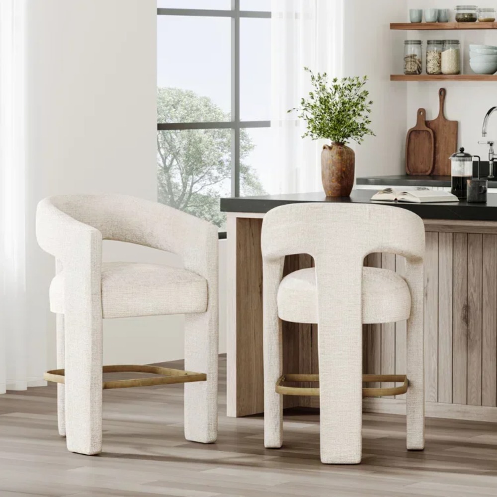 Moderne gestoffeerde tegenkruk - Home Bar And Counter recensie en prijs