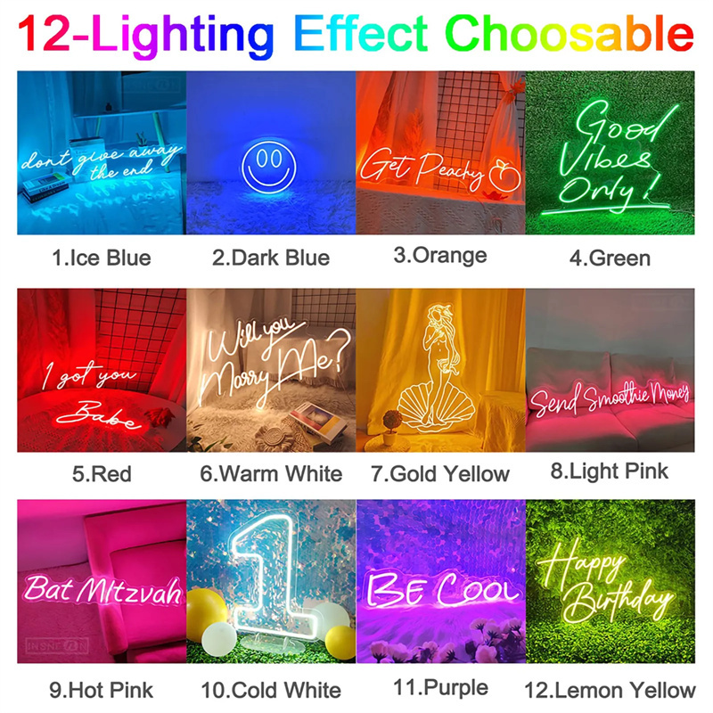 Op maat gemaakte LED neonborde - Home Bar Accessories recensie en prijs
