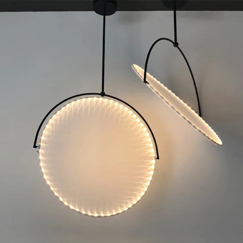 Noordse artistieke LED-hanglam - Home Bar And Counter recensie en prijs
