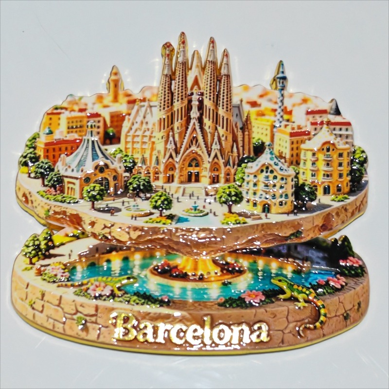 Spanje Metalen koelkastmagnete - Home Barcelona recensie en prijs