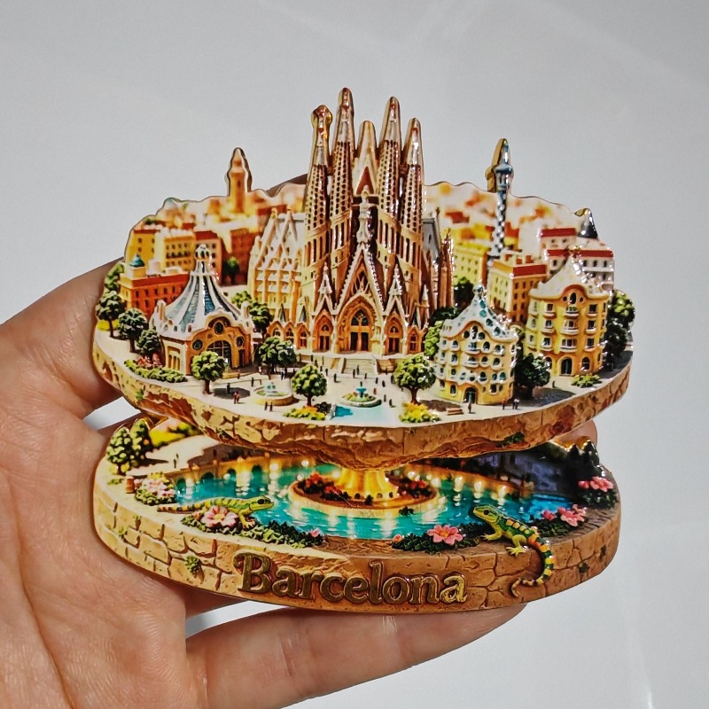 Spanje Metalen koelkastmagnete - Home Barcelona recensie en prijs